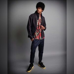 Descendant of Thieves Limited Edition Wool Blend Jacket Cardigan Dark Grey Med